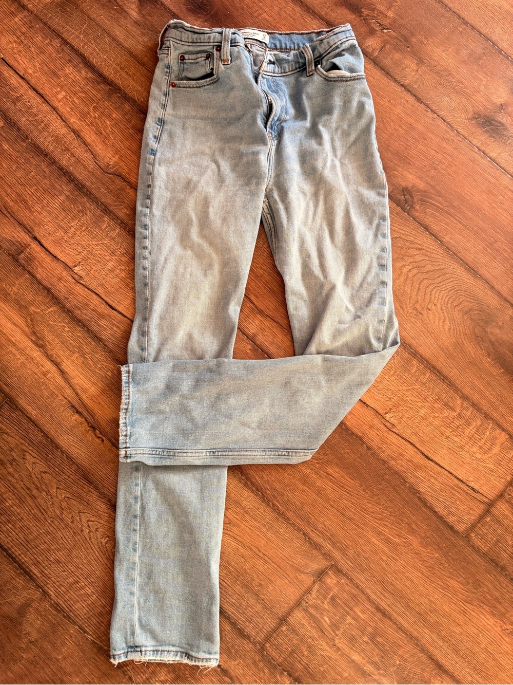 Abercrombie & Fitch Light Blue Skinny Jeans
